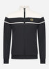 Sergio Tacchini Vesten  Damarindo track top - black gardenia 