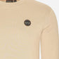 Napapijri Truien  Badge crewneck sweater  - beige rocky 