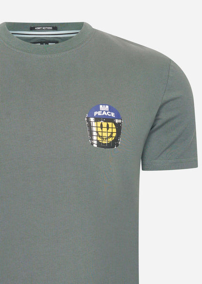 Weekend Offender T-shirts  Metropolitan peace - zinc 