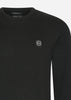 Marshall Artist Truien 2 Pack a siren knitted 1/4 zip & a siren knit crewneck - black