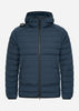 MA.Strum Jassen  Hooded down jacket - ink navy 