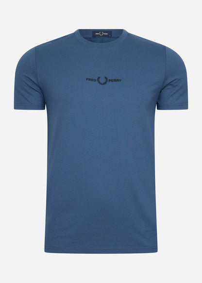 Fred Perry T-shirts  Embroidered t-shirt - midnight blue 