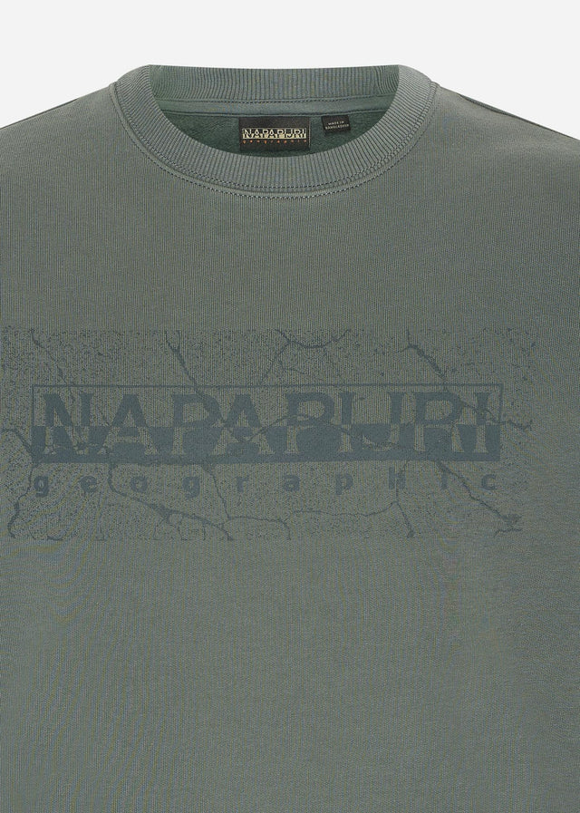 Napapijri Sweaters  Albula crewneck sweater  - green urban 