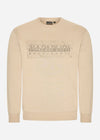 Napapijri Truien  Albula crewneck sweater  - beige rocky 