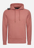 MA.Strum Hoodies  Core overhead hoody - brick dust 