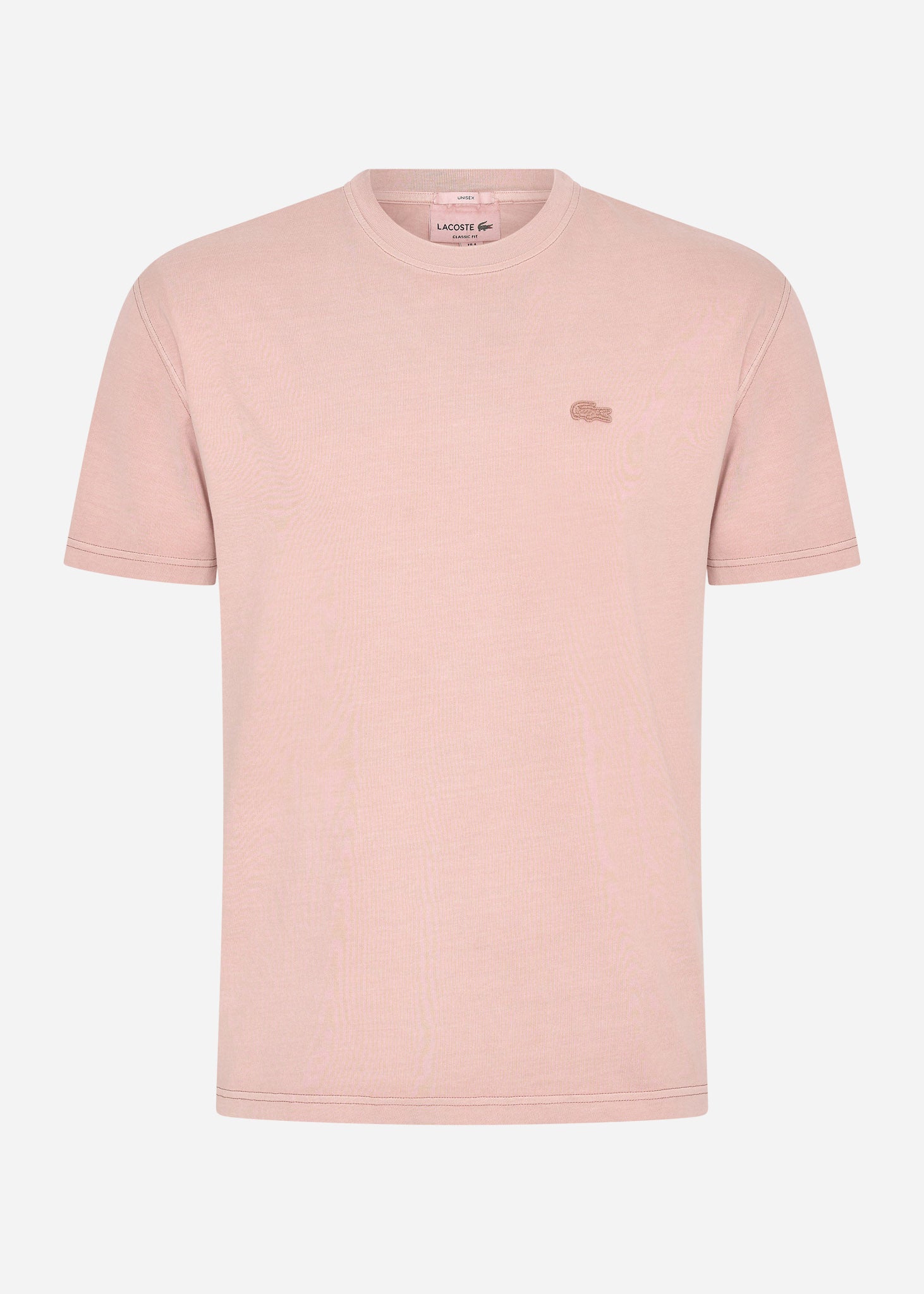 Lacoste T-shirts  Tone  tee - eco pink 