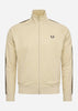 Fred Perry Vesten  Contrast tape track jacket - oatmeal shaded stone 