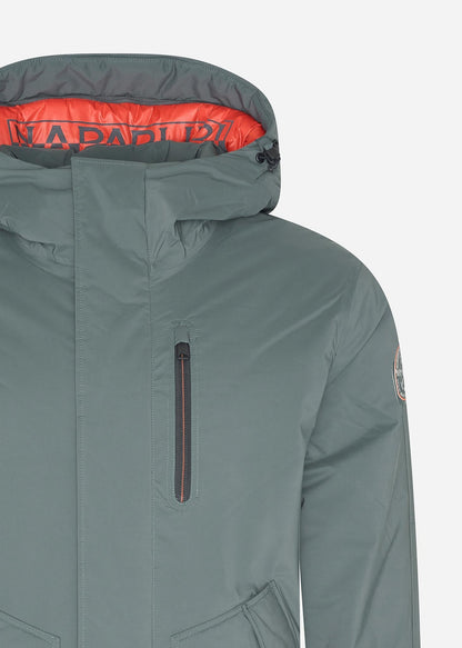 Napapijri Jassen  Parka jacket - green urban 