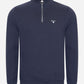 Barbour Truien  Beckhill half zip sweatshirt - navy 