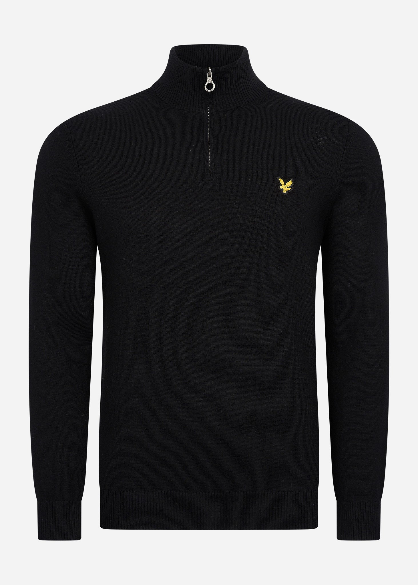 Lyle & Scott Truien 3 Pack cotton merino quarter zip jumper - jet black - dark navy - mid grey marl