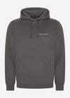 Lyle & Scott Hoodies  Embroidered hoodie - gunmetal cove 