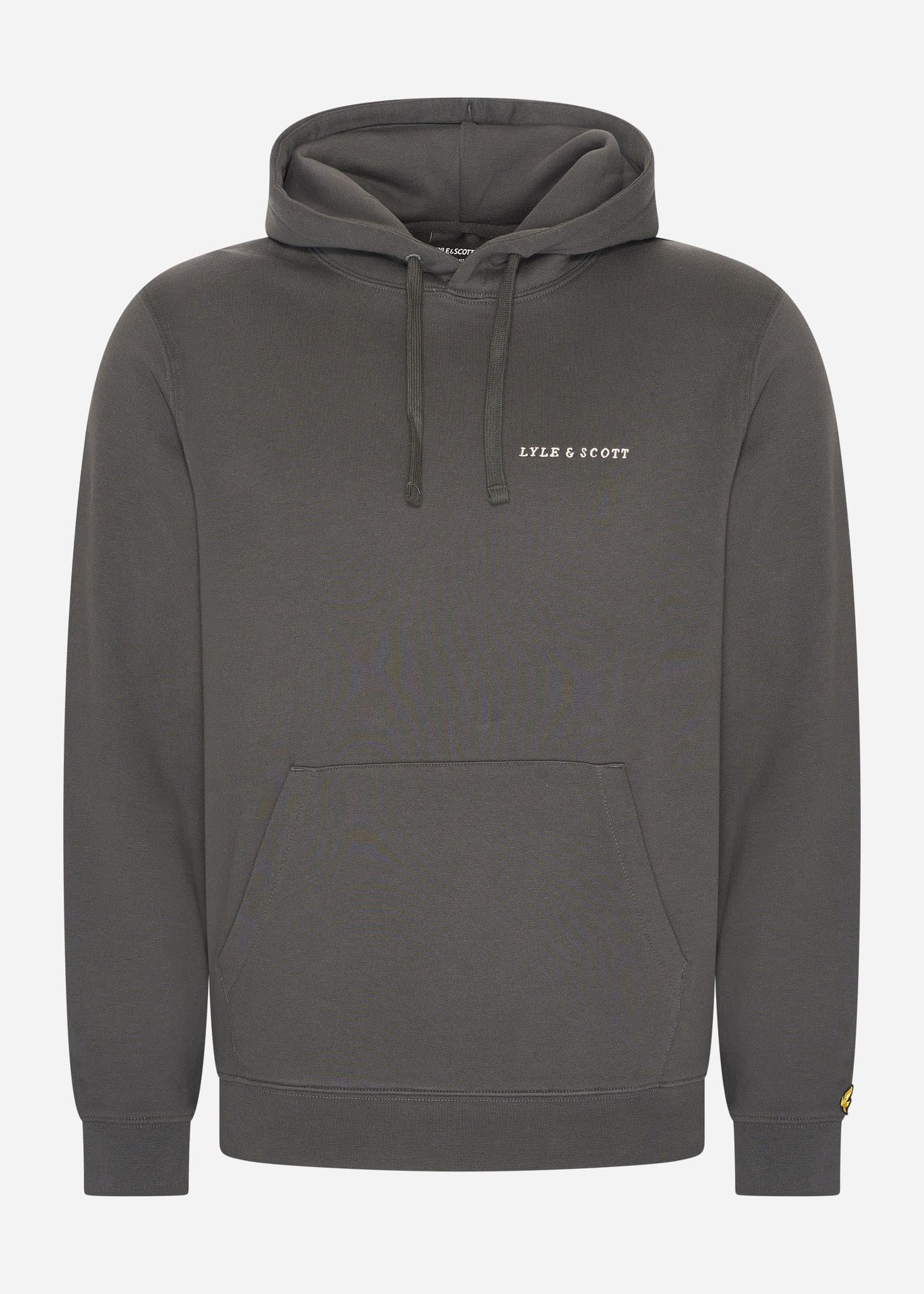 Lyle & Scott Hoodies  Embroidered hoodie - gunmetal cove 