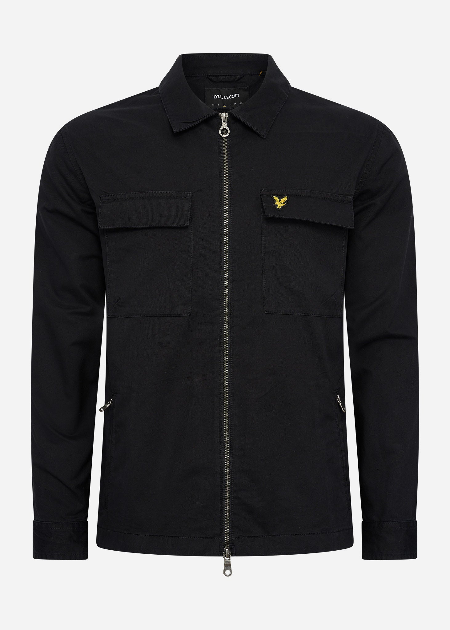 Lyle & Scott Overshirts  Cotton twill overshirt - jet black 