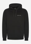 Lyle & Scott Hoodies  Embroidered hoodie - jet black white 