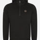 Napapijri Hoodies  Badge halfzip hoodie  - black 