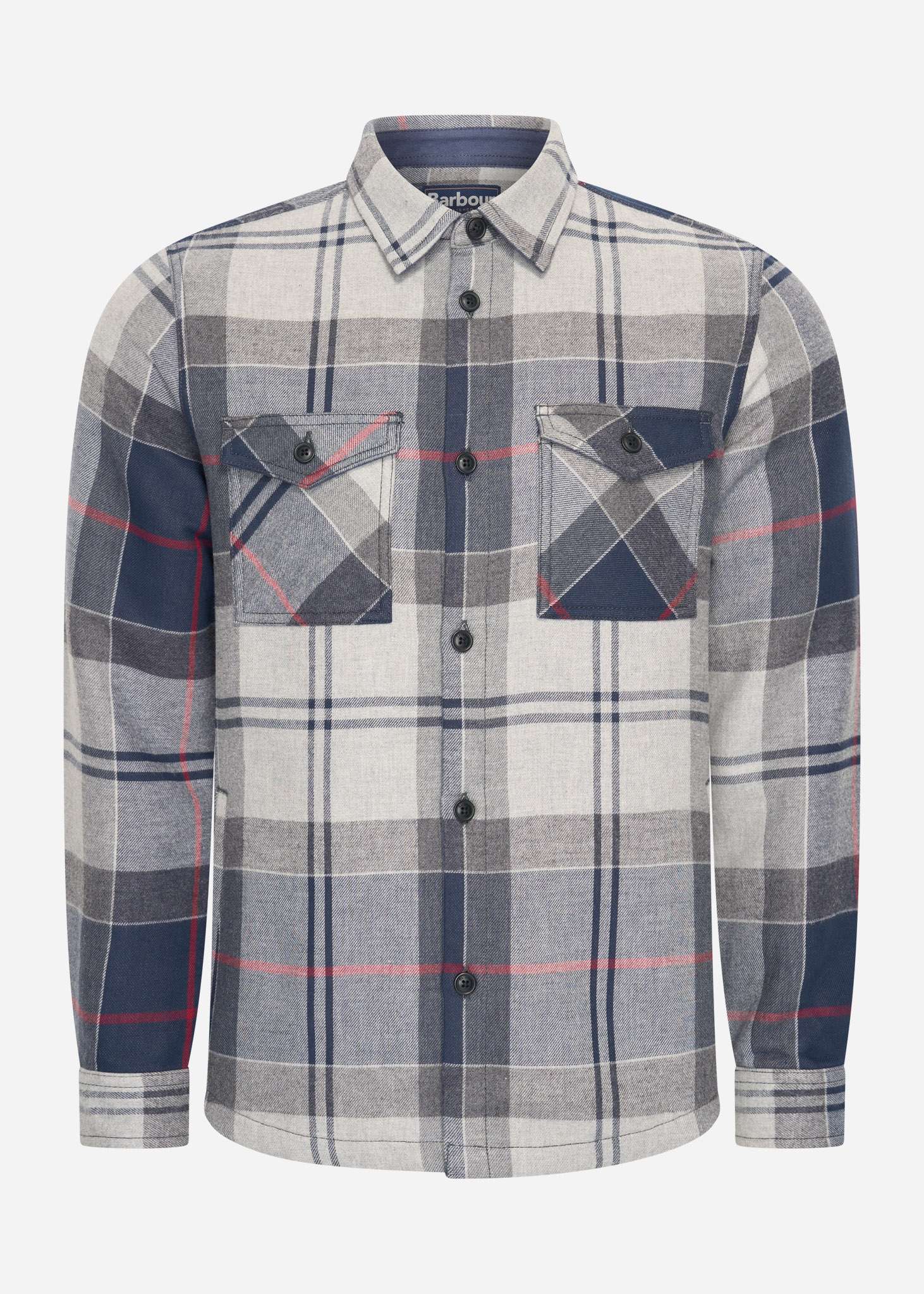 Barbour Overshirts  Cannich tailored tartan overshirt -blue granite tartan 