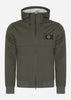 MA.Strum Jassen  Infantry softshell hooded jacket - oil slick 