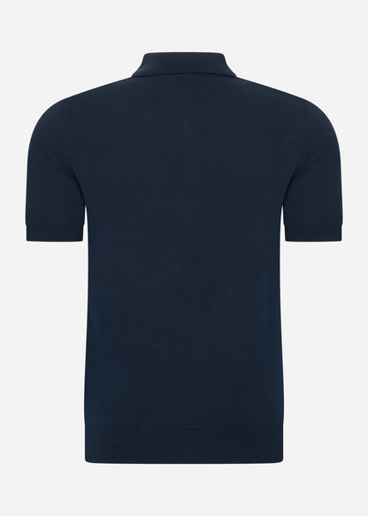 Ben Sherman Polo's  Vertical stripe polo  - dark navy 