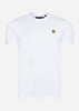 Lyle & Scott T-shirts 2 Pack plain t-shirt - jet black - white