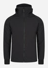 Weekend Offender Jassen  Stipe softshell jacket - black 