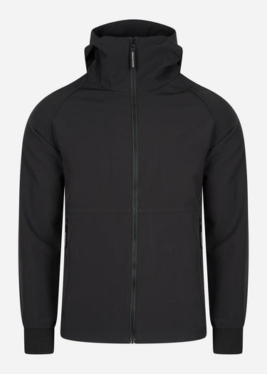 Weekend Offender Jassen  Stipe softshell jacket - black 