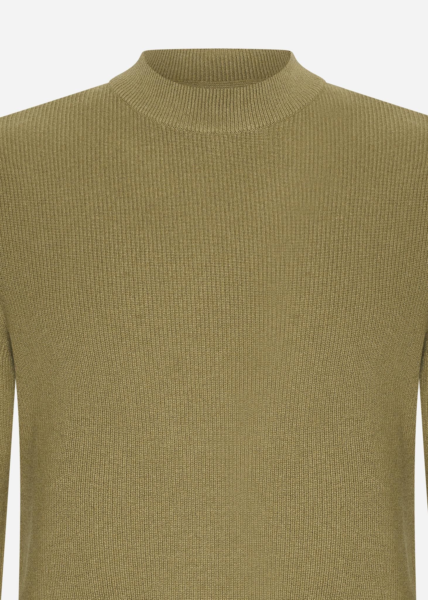 Barbour International Truien  Crawley crew neck jumper - bleached olive 