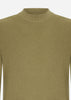 Barbour International Truien  Crawley crew neck jumper - bleached olive 