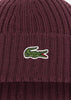 Lacoste Mutsen Beanie - expresso