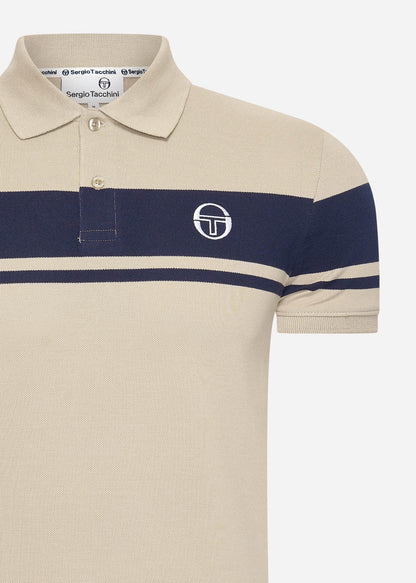 Sergio Tacchini Polo's  Young line polo - green dark 