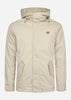 Fred Perry Jassen  Short padded parka - light oyster 