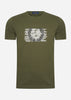 Fred Perry T-shirts  Fred perry graphic t-shirt - uniform green 