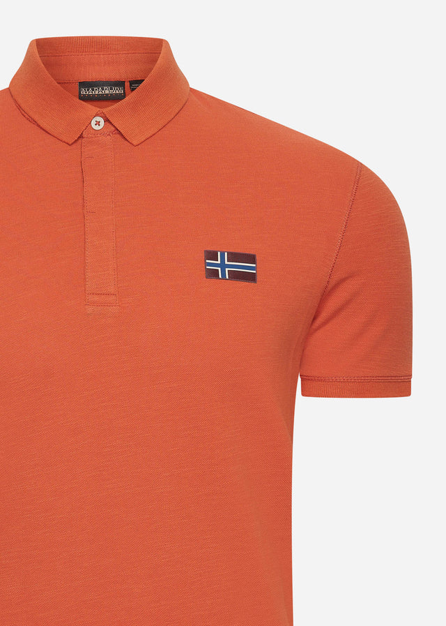 Napapijri Polos  Ebea 2 - orange burnt 