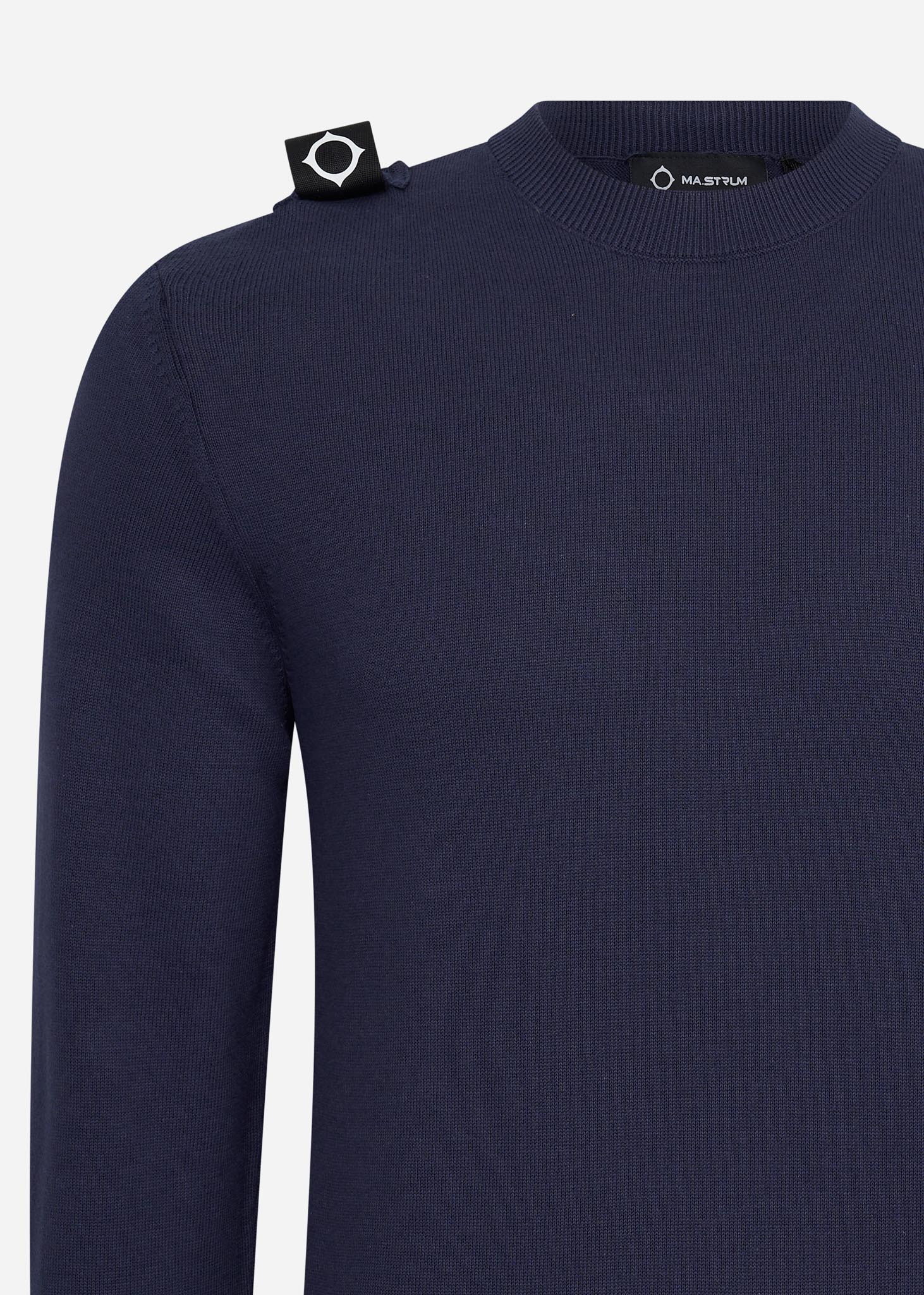 MA.Strum Truien  Crew neck knit - ink navy 