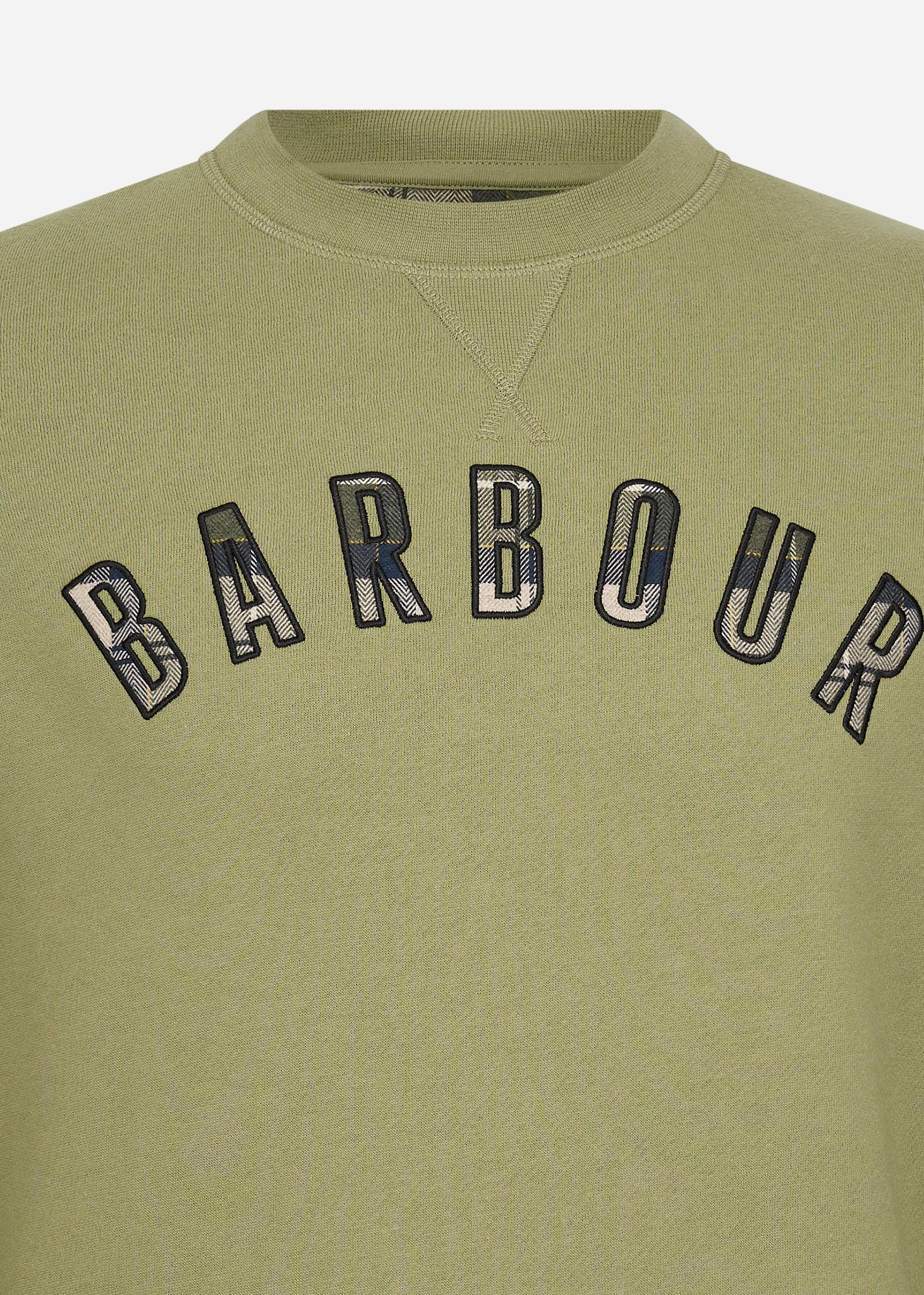 Barbour Truien  Debson crew - bleached olive 