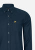 Lyle & Scott Overhemden  Plain flannel shirt - dark navy 