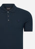 Lyle & Scott Polo's  Tonal eagle polo shirt - dark navy 