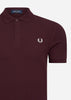 Fred Perry Polo's  Plain fred perry shirt - oxblood 