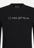 MA.Strum Truien  Chest print crew sweat - jet black 