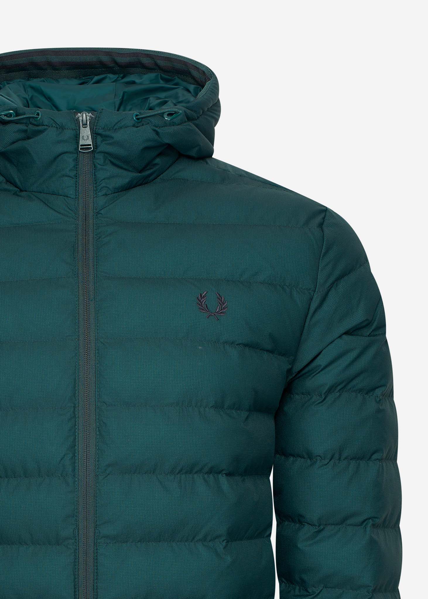 Fred Perry Jassen  Hooded insulated jacket - petrol blue 