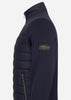 Barbour International Truien  Counter quilted sweat - night sky 