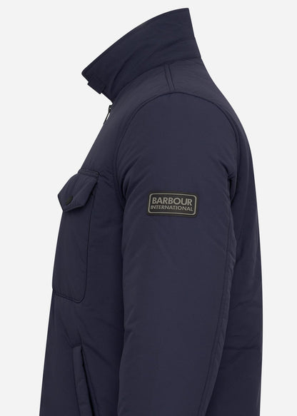 Barbour International Jassen  District quilt - night sky 