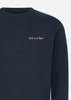 Lyle & Scott Truien  Multi embroidery crewneck - dark navy 