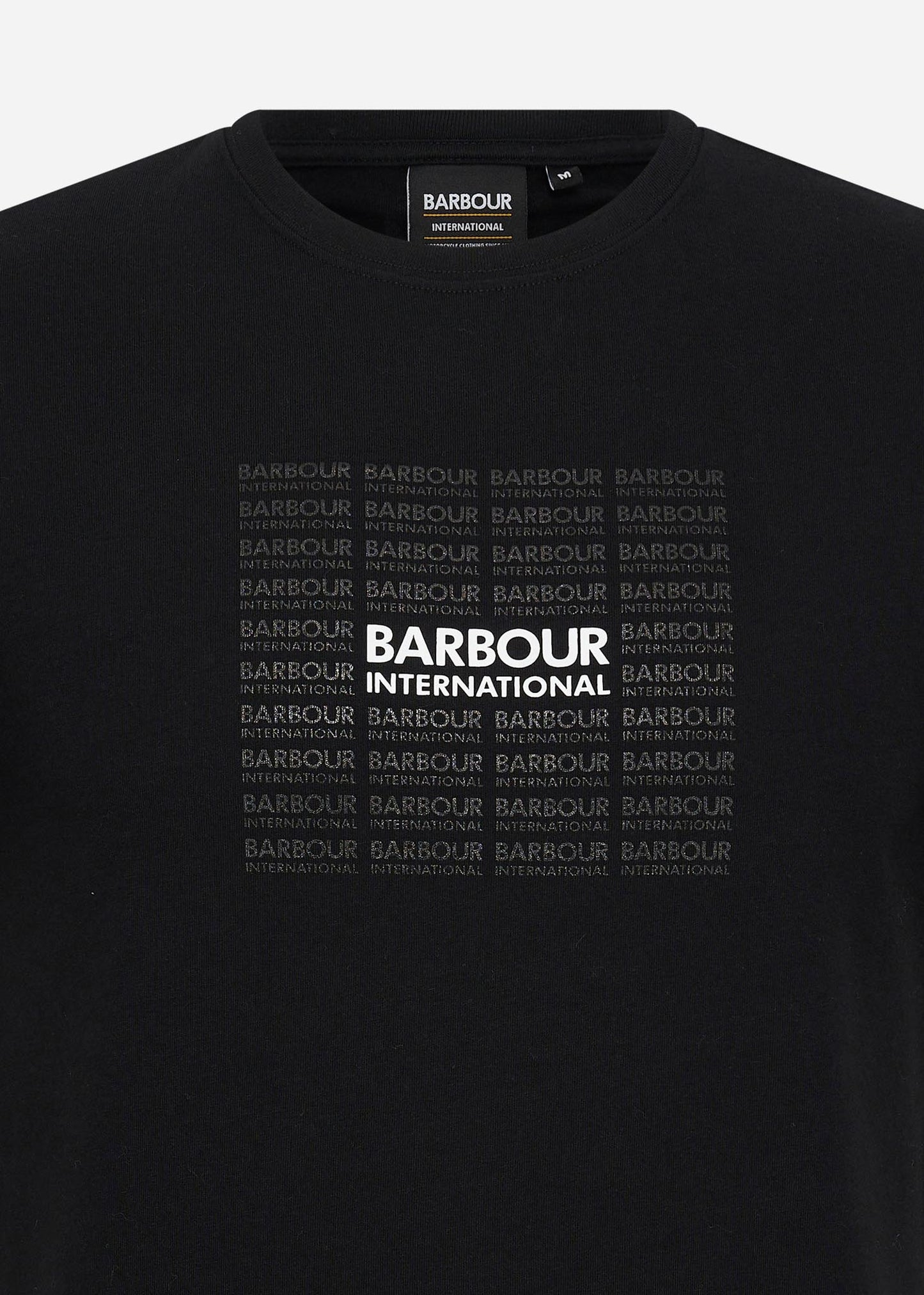 Barbour International T-shirts  Multi tee - black 