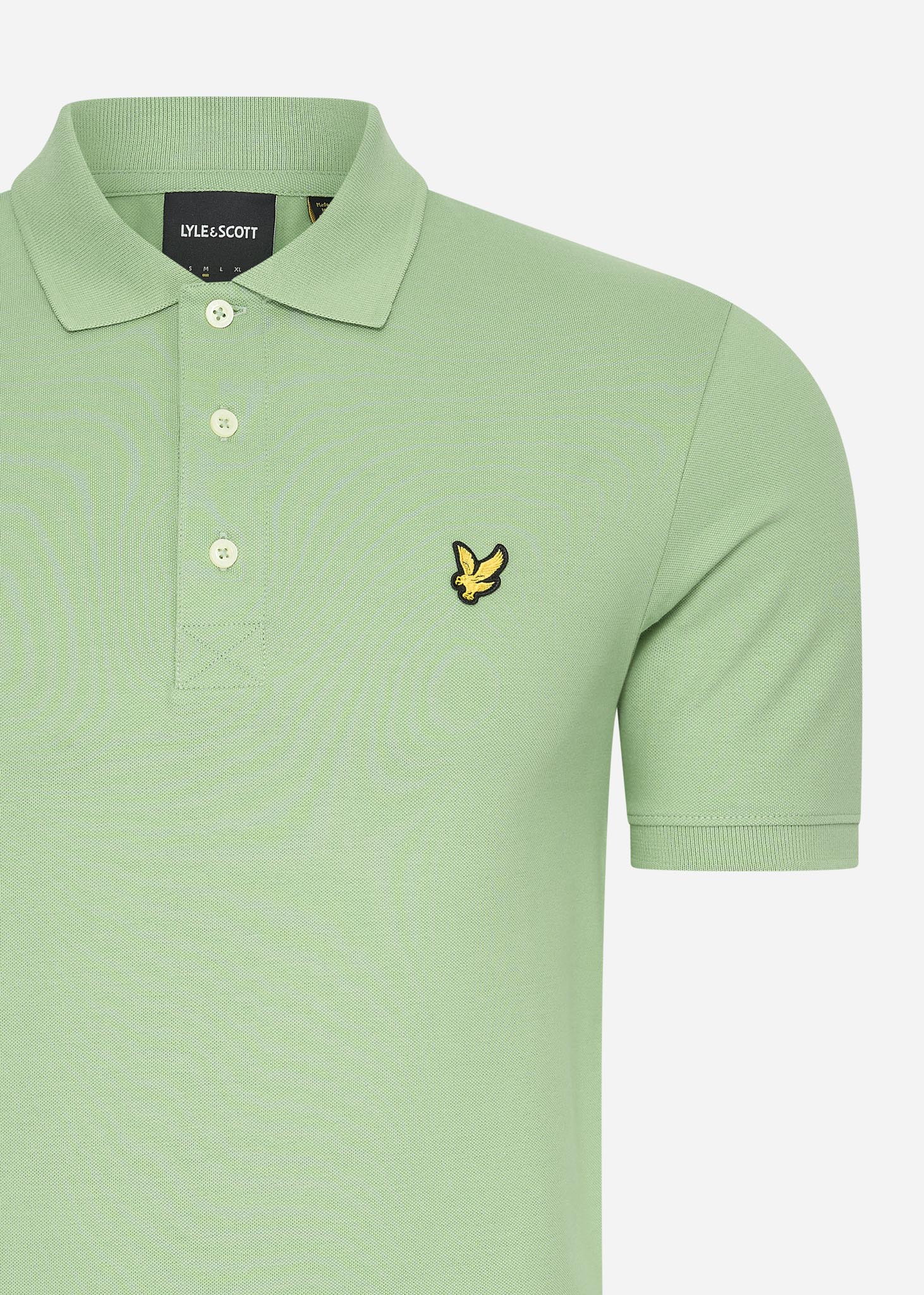 Lyle & Scott Polo's  Plain polo shirt - glencoe green 