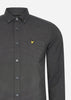 Lyle & Scott Overhemden  Plain flannel shirt - gunmetal 