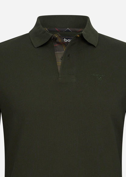 Barbour Longsleeve Polo's  Essential l/s sports polo - forest 