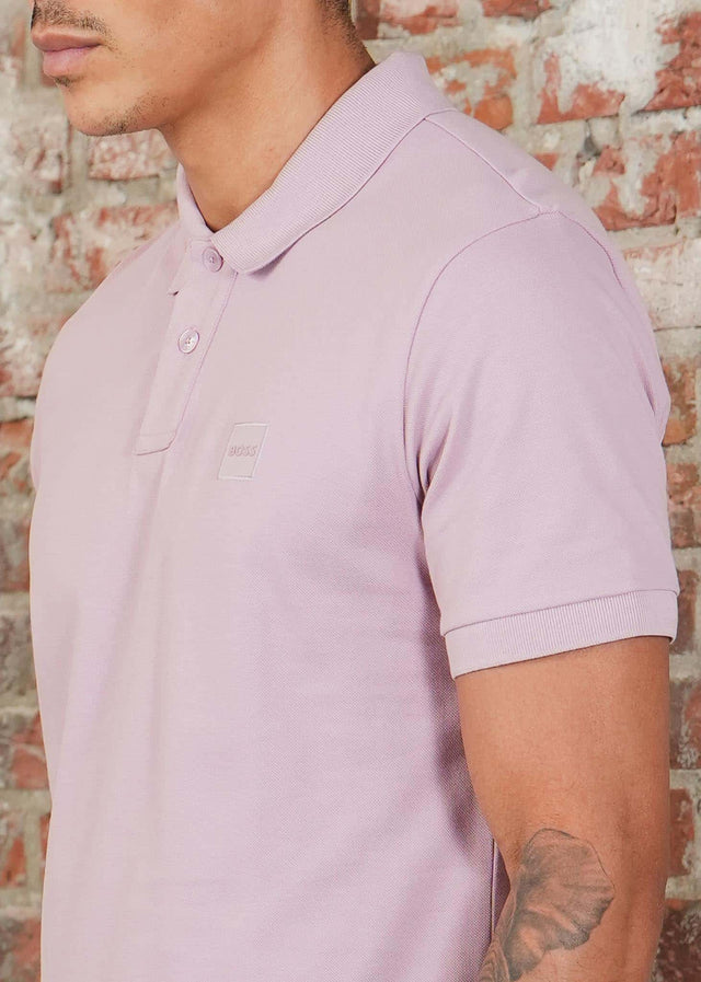 Hugo Boss Polo's Passenger - light pastel purple