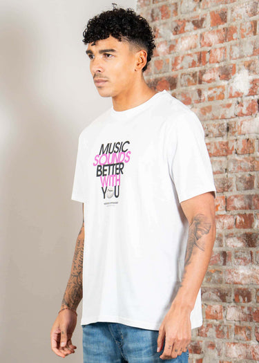 Weekend Offender T-shirts Bangalter - white