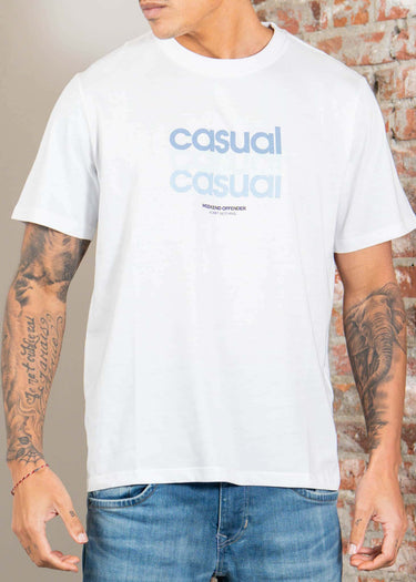 Weekend Offender T-shirts W.O.L. - white