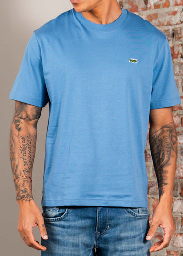 Lacoste T-shirts Cotton t-shirt - abyss blue
